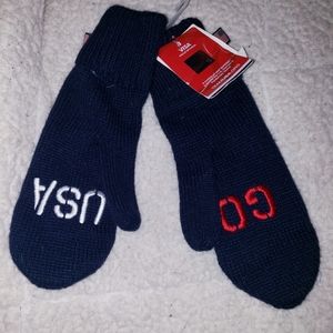 Usa Olympic mittens